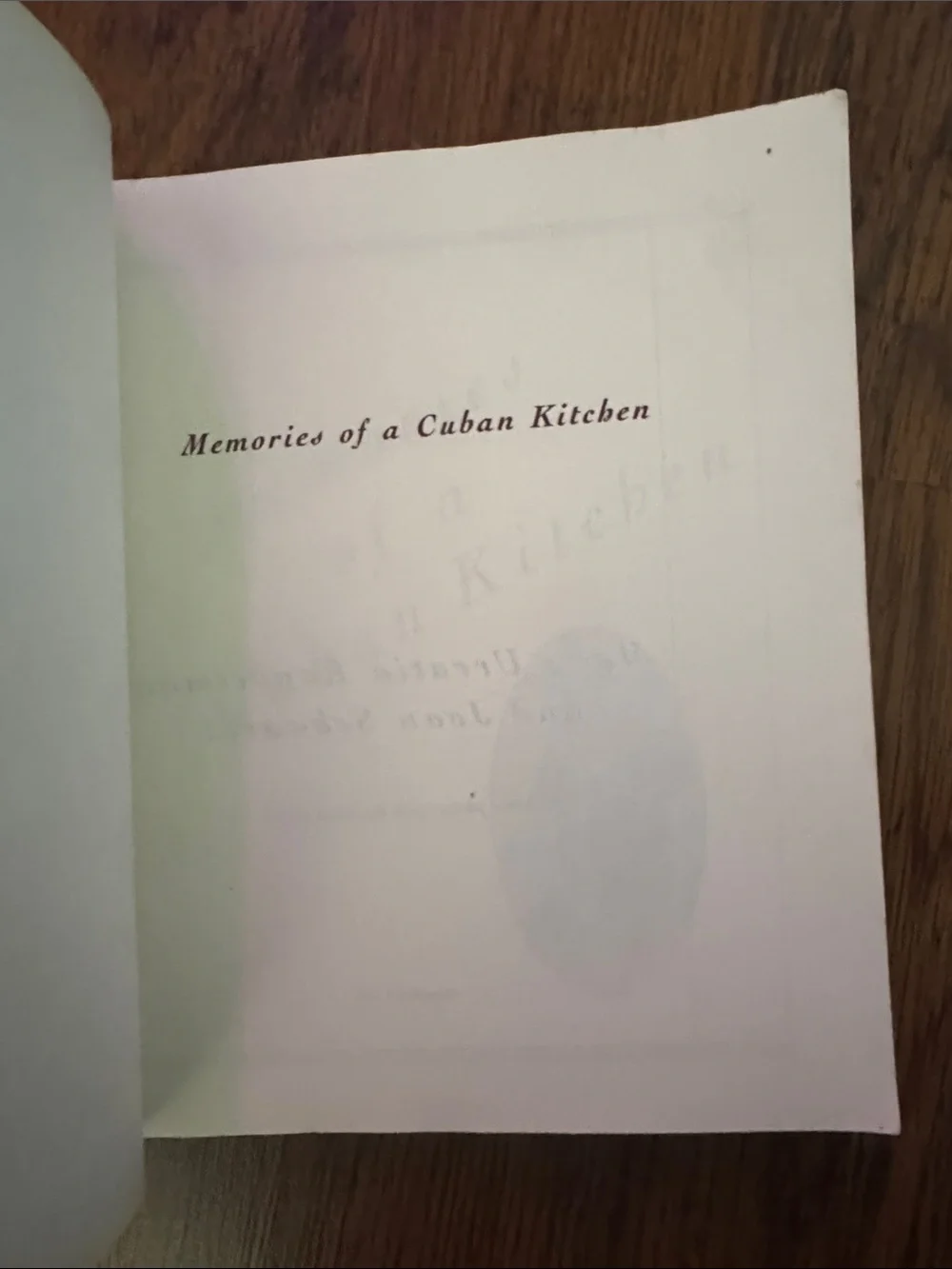 Memories of a Cuban Kitchen Cookbook C1.LBk.75